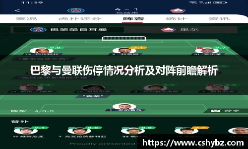 巴黎与曼联伤停情况分析及对阵前瞻解析